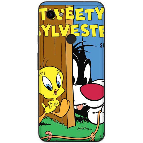 Looney Tunes Tweety Bird Sylvester Ten Cents Google Pixel 3a XL Skin